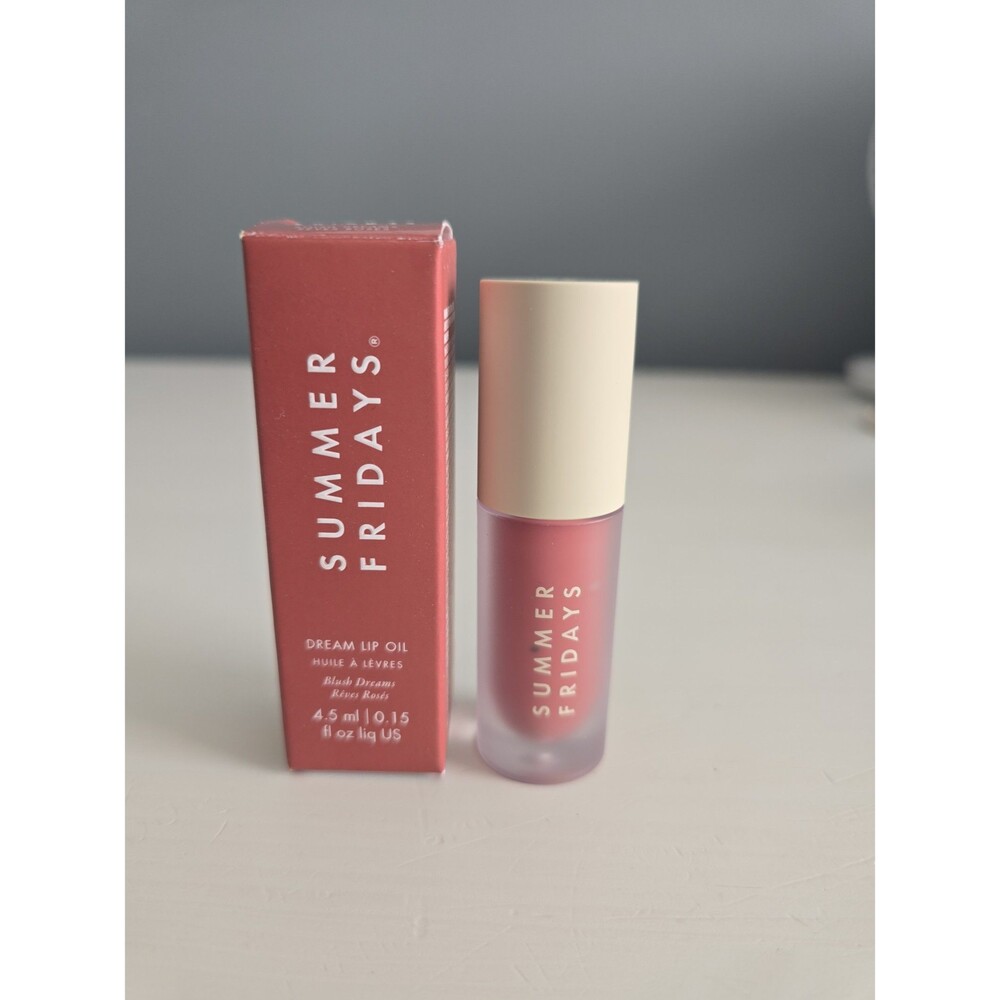 Summer Fridays Dream Lip Oil (blush dreams) Full Size NEW